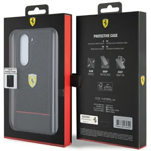 Ferrari FEHCZFD5PSEK Z Fold5 F946 czarny/black hardcase Perforated Line - Etui i futerały do telefonów - miniaturka - grafika 10