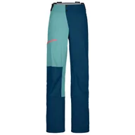 Spodnie sportowe damskie - Spodnie damskie Ortovox 3L Ortler Pants W Rozmiar: L / Kolor: niebieski - miniaturka - grafika 1