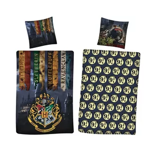 Harry Potter 8984 Pościel bawełna 140x200cm - Pościel dla dzieci - miniaturka - grafika 1