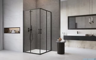 Radaway Premium Pro Black Kdd kabina 90x80cm szkło przejrzyste 1017090-54-01L/1017080-54-01R - Kabiny prysznicowe Radaway Premium Pro Black Kdd kabina 90x80cm szkło przejrzyste 1017090-54-01L/1017080-54-01R - Kabiny prysznicowe - miniaturka - grafika 3