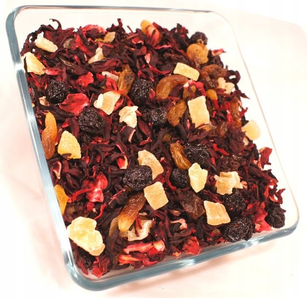 Herbata Owocowa Wiśnie w Rumie 50g OWOCE 60%