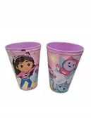 Kubki dla dzieci - Zestaw kubków dziecięcych 2 x 430 ml 2 sztuki KOCI DOMEK GABI PA2040 - miniaturka - grafika 1