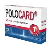 Serce i układ krążenia - Polpharma Polocard 75mg 60 szt. - miniaturka - grafika 1