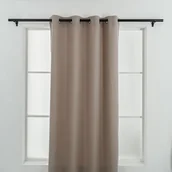 Zasłony - Zasłona Beatris 140 x 260 cm beżowa - miniaturka - grafika 1