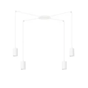 Lampy sufitowe - Emibig TRAKER 4 WH/WHITE 525/4 lampa wisząca 4x30W/GU10 IP20 525/4 - miniaturka - grafika 1