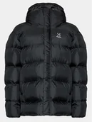 Kurtki męskie - Haglöfs Kurtka zimowa Puffy Mimic 605382 Czarny Basic Fit - miniaturka - grafika 1