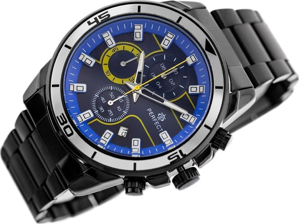 Zegarek Perfect ZEGAREK MĘSKI PERFECT CH02M - CHRONORGAF zp356f