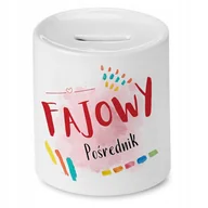 Skarbonki - Skarbonka Dla Pośrednika na Urodziny na Prezent z Nadrukiem ze Zdjęciem + Opakowanie na prezent (wzór 02) - miniaturka - grafika 1