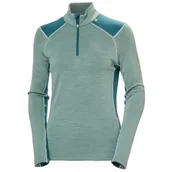 Koszulki i topy damskie - Helly Hansen Damska koszulka sportowa W LIFA Merino Midw z zamkiem 1/2 Ls - miniaturka - grafika 1