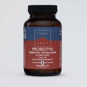 Suplementy naturalne - Terranova Terranova Probiotyki Prebiotyk, fitoskładniki kompleks 100 kaps. wegańskich - miniaturka - grafika 1