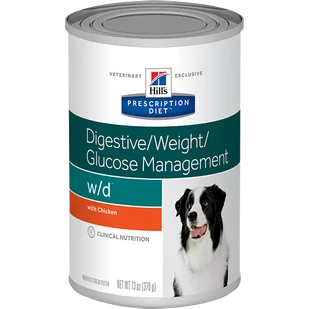 HILL'S PD Prescription Diet Canine w/d 6x370g - puszka - Mokra karma dla psów - miniaturka - grafika 2