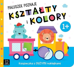 Książeczka z dużymi naklejkami 1+ Agnieszka Bator - Książki edukacyjne - miniaturka - grafika 2