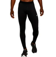 Spodnie sportowe męskie - Legginsy męskie Asics  Lite Show Winter Tight Black/Green S - miniaturka - grafika 1