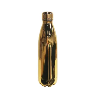 Butelka term basic, 500 ml, złota - Butelki termiczne - miniaturka - grafika 1