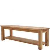 Ławki do przedpokoju - Ławka Drewniana z Sosny Bejcowanej SZ-0079-5701 SZ-0079 G+K Meble - miniaturka - grafika 1