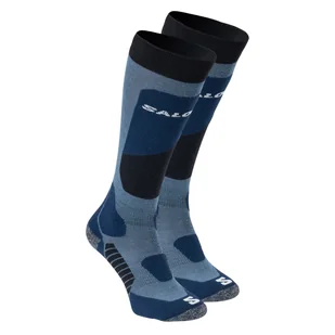 Skarpety wysokie SALOMON S/ACCESS 17440-P62CSW – Niebieski - Skarpety termoaktywne - miniaturka - grafika 1