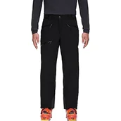 Spodenki męskie - Mammut Mammut Męskie spodnie hardshellowe Stoney czarny czarno-biały 54 1020-13070 - miniaturka - grafika 1