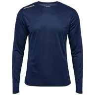 Bluzy męskie - hummel Męska bluza Hmlrun Jersey L/S - miniaturka - grafika 1