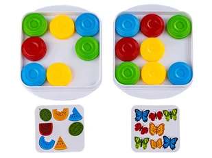 Gra Logiczna SZYBKIE KRĄŻKI Puck Puzzle Karty, Dzwonek, Zręcznościowa - Łamigłówki - miniaturka - grafika 9