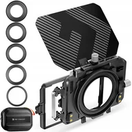 Akcesoria fotograficzne - Matte Box Osłona Przeciwsłoneczna Obiektywu 67-95mm Do Aparatu Kamery K&f / Sku.2180v1 - miniaturka - grafika 1