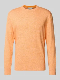 Sweter o kroju regular fit z dzianiny z bawełny - Swetry męskie - miniaturka - grafika 1