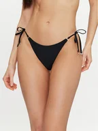Stroje kąpielowe - Calvin Klein Swimwear Dół od bikini KW0KW02385 Czarny - miniaturka - grafika 1
