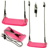 Place zabaw - HUŚTAWKA OGRODOWA DLA DZIECI Deska Siedzisko płaskie mocna Polski Producent - miniaturka - grafika 1