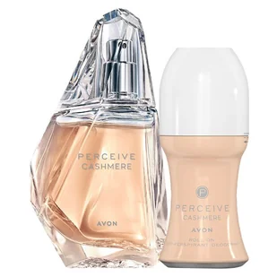 Avon, Perceive Cashmere, zestaw kosmetyków, 2 szt. - Zestawy perfum unisex - miniaturka - grafika 1
