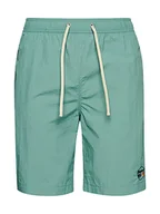 Kąpielówki męskie - Superdry Szorty kąpielowe w kolorze miętowym - miniaturka - grafika 1