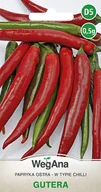Nasiona i cebule - Papryka ostra w typie chilli Gutera nasiona 0,5g nasiona - WegAna - miniaturka - grafika 1