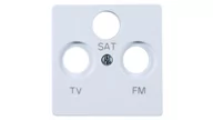 Klawisze i ramki - Simon KONTAKT - Pokrywa gniazda antenowego R-TV-SAT - 82 82037-30 - miniaturka - grafika 1
