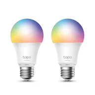 Latarki - LED żarówka TP-LINK Tapo L530E, E27, 220-240V, 8.7W, 806lm, 6000k, RGB, 15000h, chytrá Wi-Fi žárovka, 2 kusy v balení - miniaturka - grafika 1