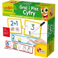 Gry planszowe - Lisciani Giochi Karotka Graj i pisz cyfry 54787 - miniaturka - grafika 1