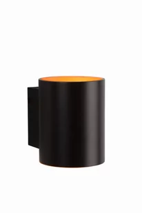 Lucide LUC XERA Kinkiet Round 1xG9 D8 H10 W10cm Gold/Black 23252/01/30 - Lampy ścienne - miniaturka - grafika 1
