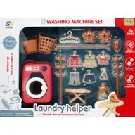 Zabawy w naśladowanie dorosłych - Pralka z akcesoriami MEGA CREATIVE 5241660 - miniaturka - grafika 1