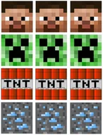 Puzzle - PUZZLE Minecraft Vintage Retro A3 252 el z Nadrukiem + IMIĘ Pudełko - miniaturka - grafika 1