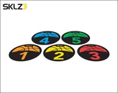 Koszykówka - SKLZ - Shot Spotz - Markery do treningu koszykówki - miniaturka - grafika 1