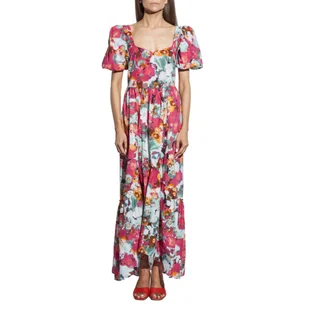 Sukienka damska Liu Jo Lungo maxi wzorzysta kolorowa-S - Sukienki Sukienka damska Liu Jo Lungo maxi wzorzysta kolorowa-S - Sukienki - miniaturka - grafika 1