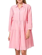 Bluzki damskie - HUGO Damska bluzka Egy, Bright Pink674, 38 PL - miniaturka - grafika 1