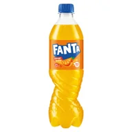 Woda - Fanta Napój gazowany o smaku pomarańczowym 500 ml - miniaturka - grafika 1