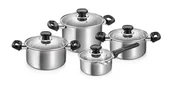 Zestawy garnków i patelni - Zestaw garnków BRAVA, 8 części - miniaturka - grafika 1