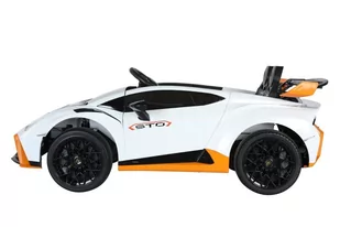Auto Na Akumulator Lamborghini STO DRIFT Białe - Pojazdy elektryczne dla dzieci - miniaturka - grafika 3
