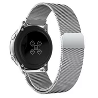 Akcesoria do smartwatchy - opaska pasek bransoleta MILANESEBAND Garmin GARMIN VENU 2S / VENU 3S / Vivoactive 4S / Huawei Watch GT 4 41mm 18mm SILVER - miniaturka - grafika 1