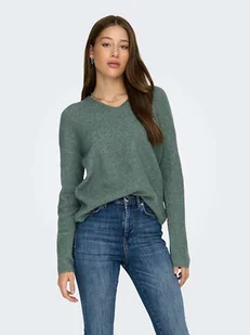 ONLY Sweter w kolorze turkusowym - Swetry damskie - miniaturka - grafika 1
