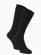 Skarpetki męskie - Tommy Hilfiger Skarpety pakowane po 2 szt. Mężczyźni Bawełna czarny jednolity, 39-42 - miniaturka - grafika 1