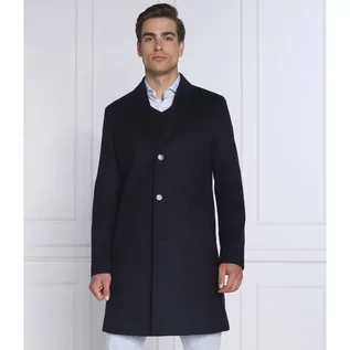 Płaszcze męskie - HUGO Wełniany płaszcz Malte2241 | z dodatkiem kaszmiru - grafika 1