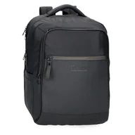 Torby na laptopy - Pepe Jeans Sail up Plecak Na Laptopa 15,6 cala Czarny 31x44x15 cm Poliester i PU 20,46 l by Joumma Bags, Czarny (Black), Talla única, plecak na laptopa - miniaturka - grafika 1