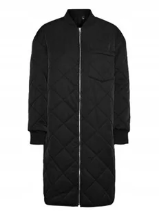 Vero Moda Vmnatalie Coat Noos, płaszcz damski, czarny, rozmiar XL - Płaszcze damskie - miniaturka - grafika 1