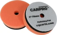 Akcesoria do mycia samochodu - CarPro Orange Polish Pad  średnio ścierny pad polerski, 76mm - miniaturka - grafika 1
