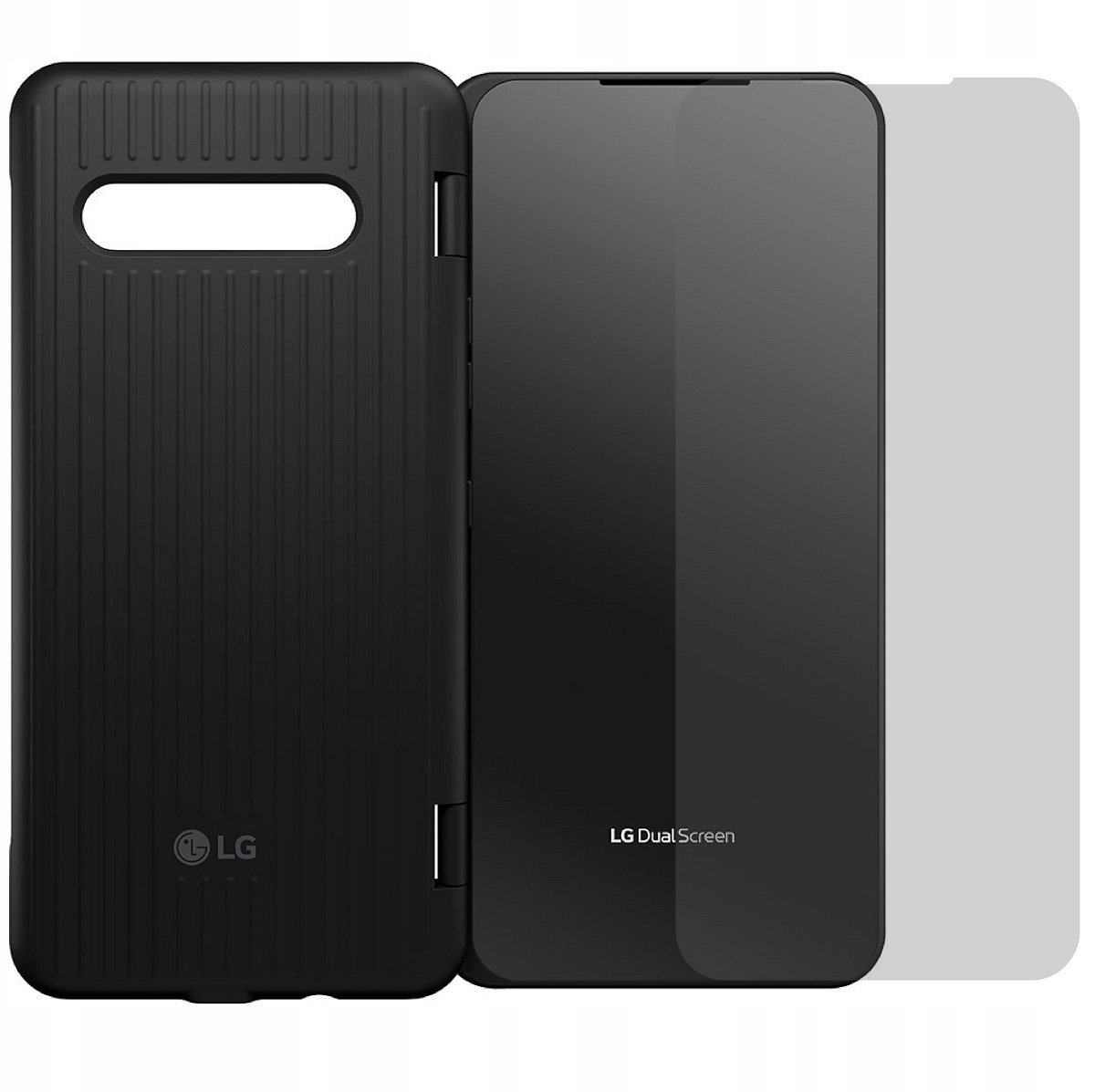 Szkło ochronne 9H do Etui Dual Screen LG V60 ZEWN